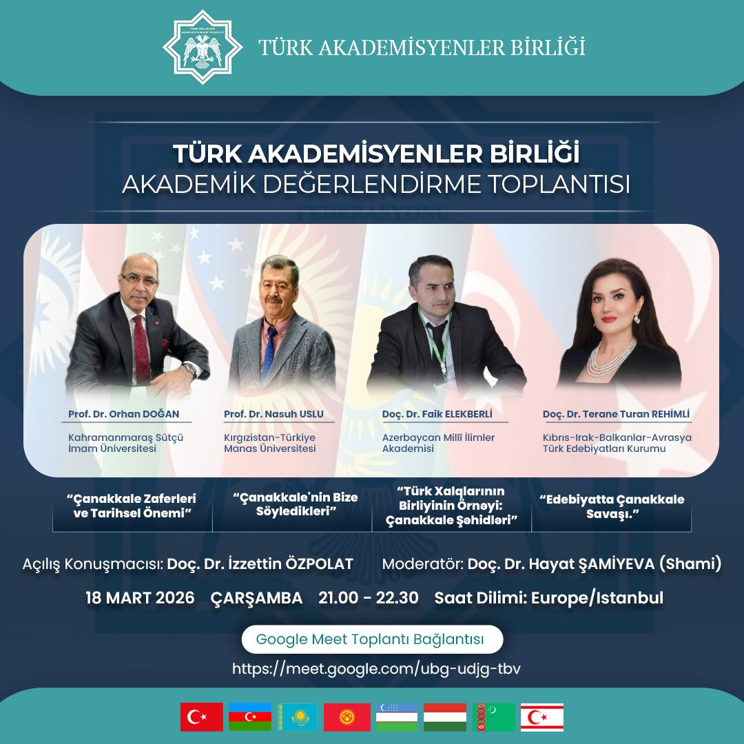 Akademik Değerlendirme Toplantısı: Çanakkale Zaferi