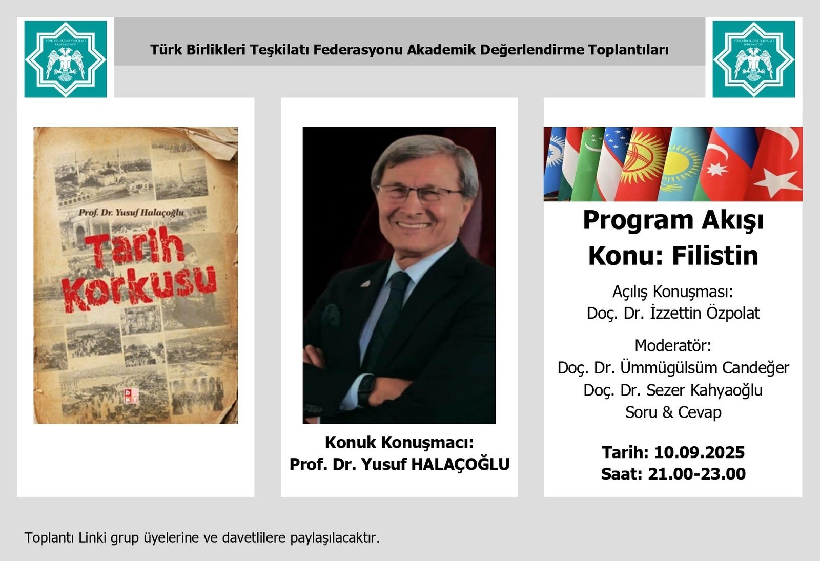 Osmanlı ve İngiliz Arşiv Belgeleriyle Filistin’in İşgal Süreci – Prof. Dr. Yusuf Halaçoğlu