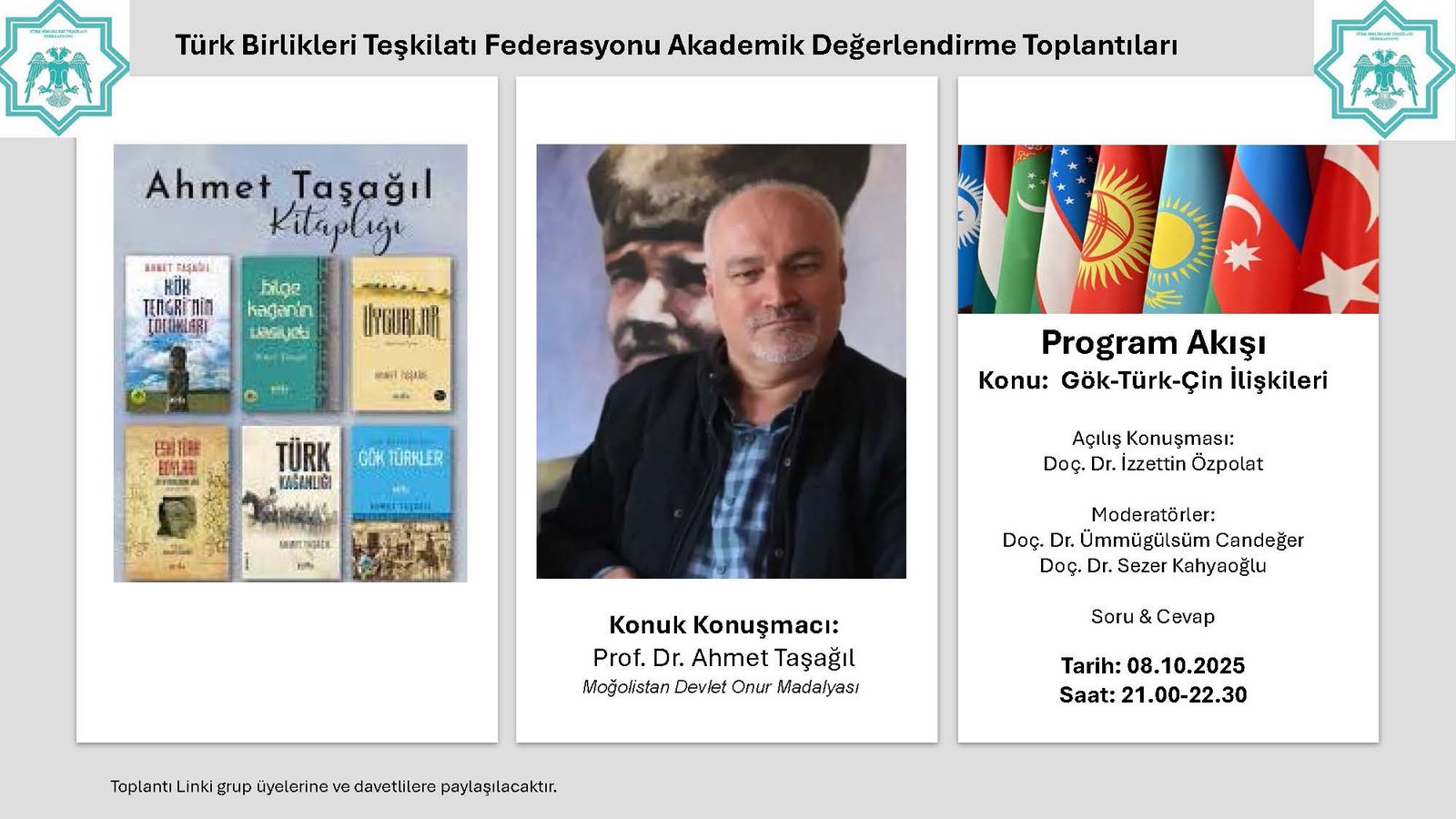 Türk-Çin İlişkilerinin Perde Arkası Akademik Toplantıda Masaya Yatırıldı
