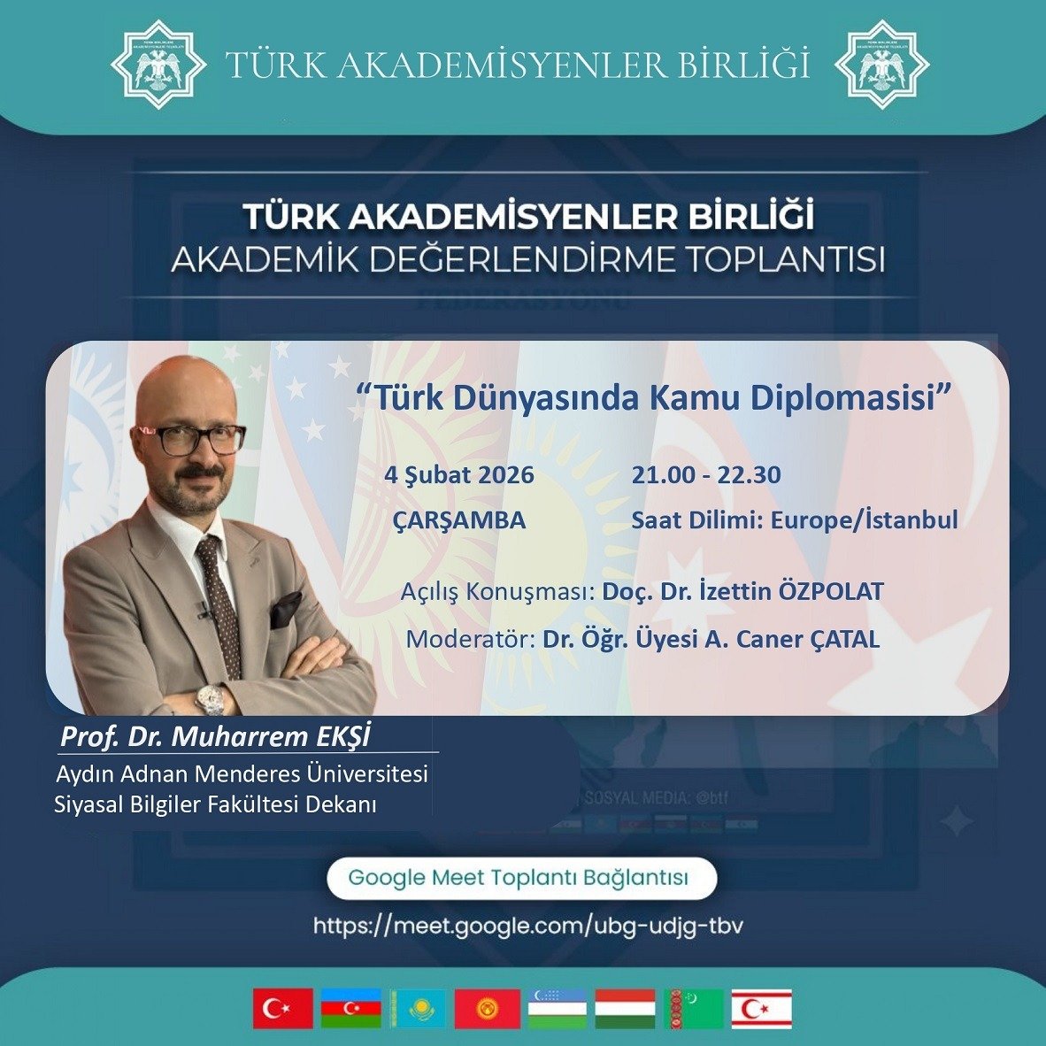 Akademik Değerlendirme Toplantısı: Türk Dünyasında Kamu Diplomasisi