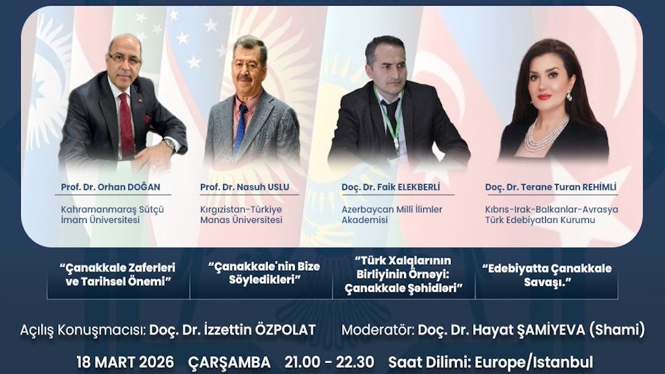 Türk Akademisyenler Birliği Akademik Değerlendirme Toplantılarının 29. Oturumunda ” Çanakkale Zaferi” Ele Alındı