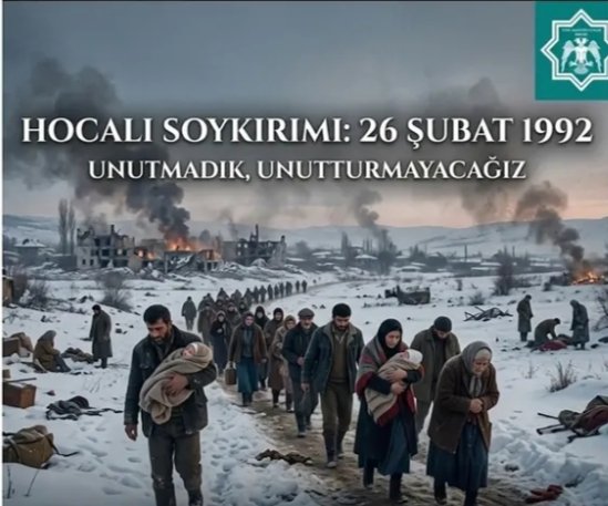 Hocalı Soykırımını Unutmadık Unutturmayacağız!
