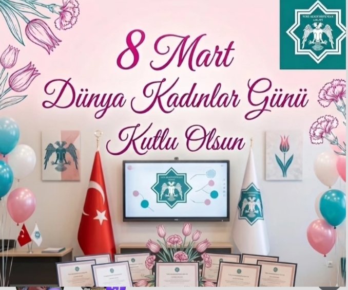 8 Mart Dünya Kadınlar Günü Kutlu Olsun!