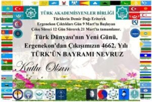 Türk’ün Bayramı Nevruz Kutlu Olsun!