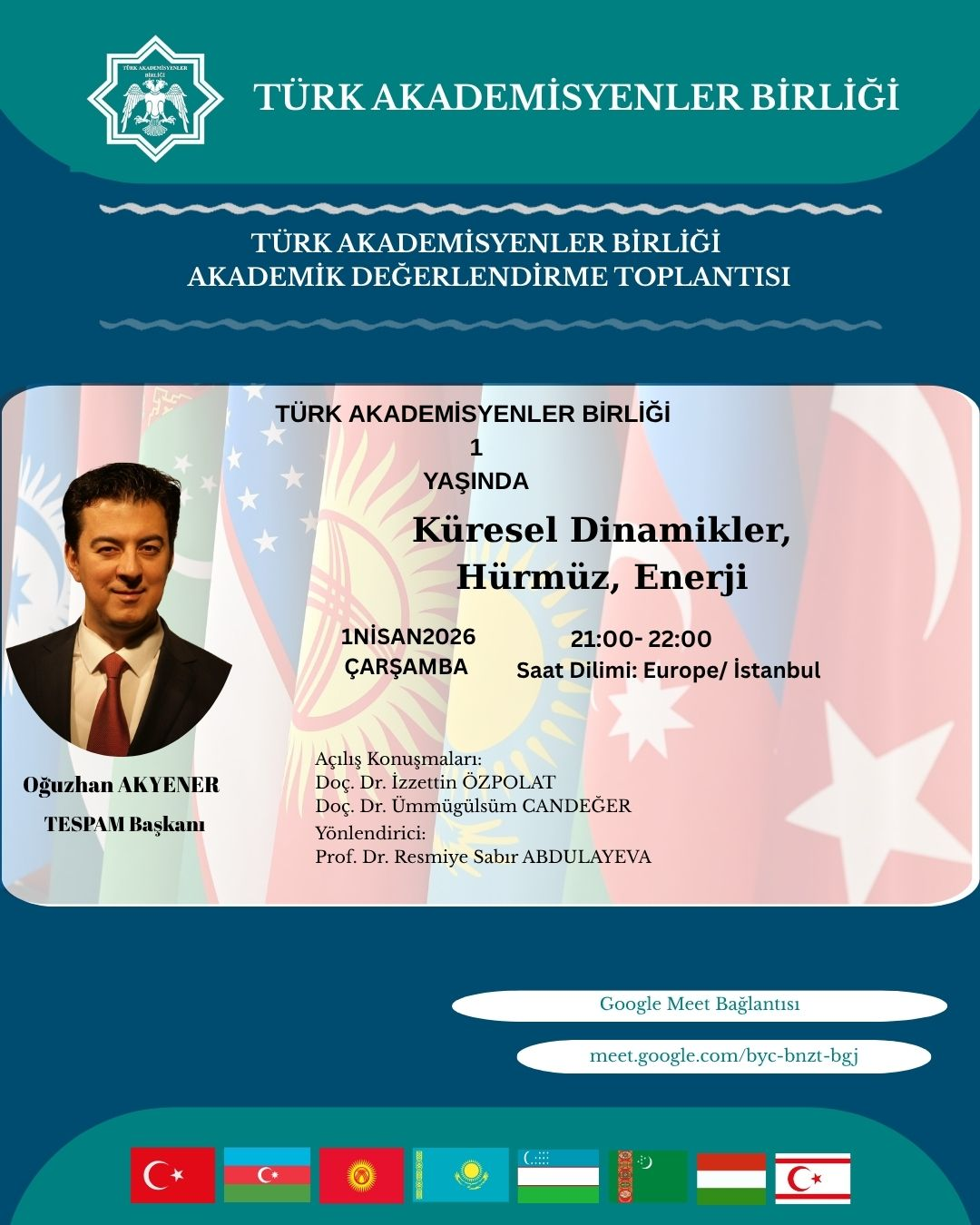 Akademik Değerlendirme Toplantısı: Küresel Dinamikler, Hürmüz ve Enerji